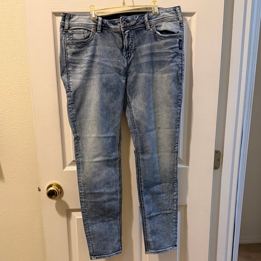 Silver Jeans Light Blue Skinny Jeans